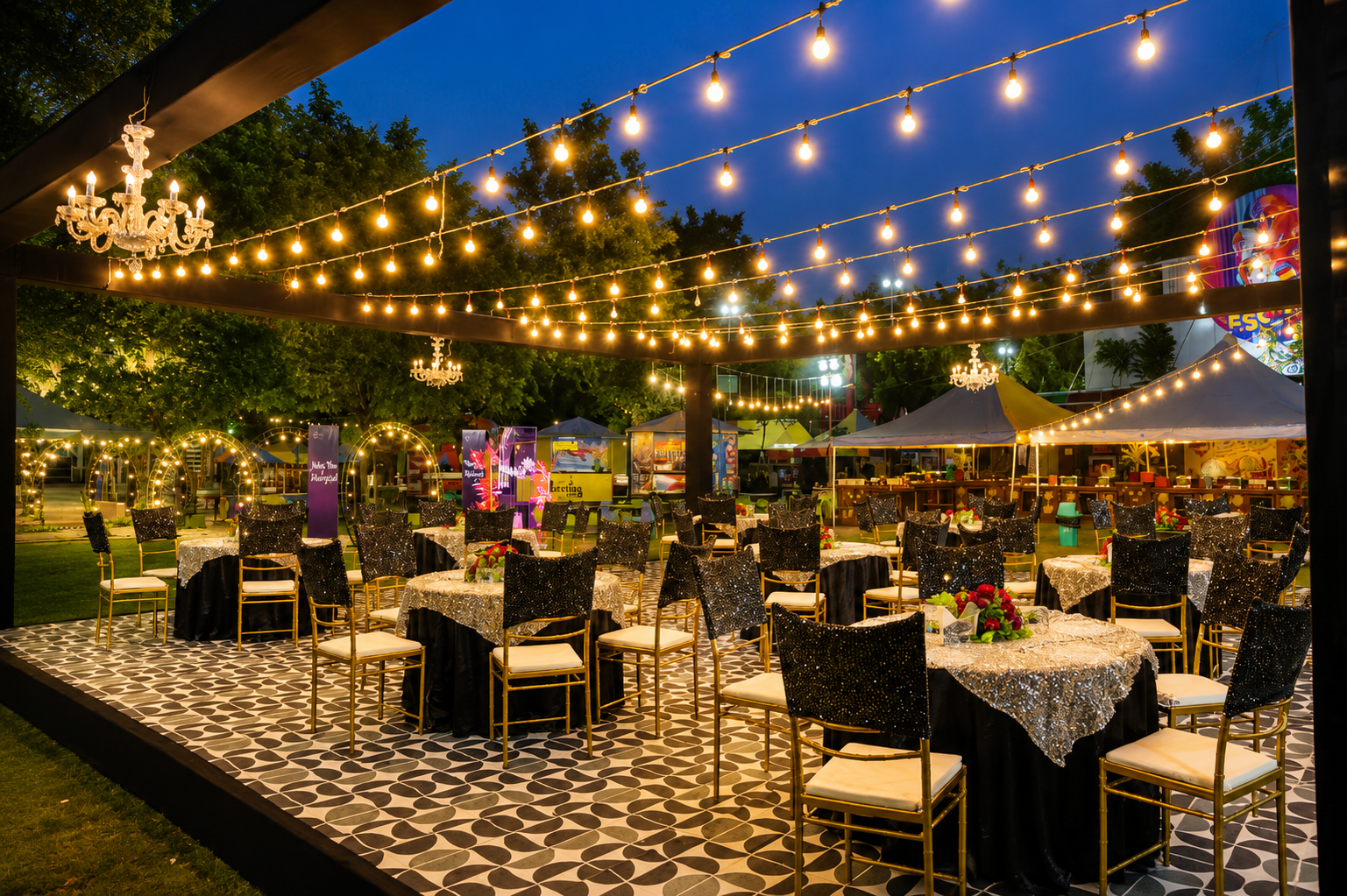Celebration Lawn at Simcha Island